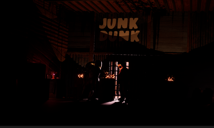 "Junk Dunk" - The Anti-Septaluna (Or: I tried making a game I wouldn't get emotionally attached to. That went well.)